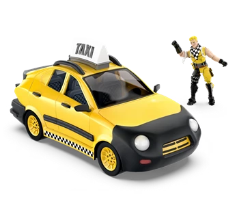 Fortnite Fahrzeug Taxi Cab