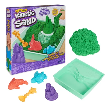 Kinetic Sand Box Grün 454 g